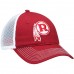 Men's Washington Redskins NFL Pro Line by Fanatics Branded Burgundy/White Vintage Core Trucker Adjustable Snapback Hat 2760528